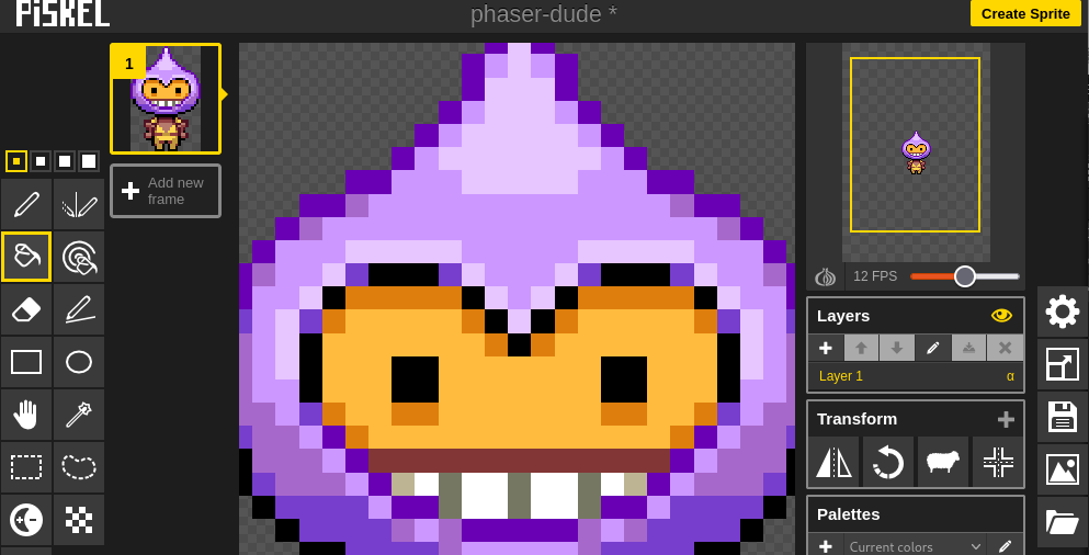 Figure - Interface of Piskelapp tool